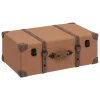 MALLE BOIS BE VINTAGE MARRON TAILLE L