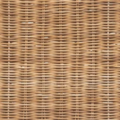 MALLE ROTIN CARMEN NATUREL D.50.5X36X29.5CM