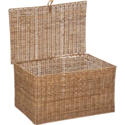 MALLE ROTIN CARMEN NATUREL D.58X40.5X33.5CM