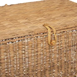 MALLE ROTIN CARMEN NATUREL D.42X30.5X25.5CM