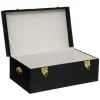 MALLE VELOURS NIGHT NOIR D.41X24X16.5CM