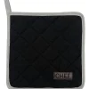 MANIQUE CHEF 20X20CM COTON NOIR
