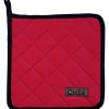 MANIQUE CHEF 20X20CM COTON ROUGE
