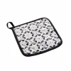 MANIQUE 19X19CM COTON IMPRIME ET SILICONE SOLARIS