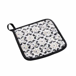 MANIQUE 19X19CM COTON IMPRIME ET SILICONE SOLARIS