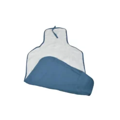 MATELAS A LANGER NOMADE GAZE DE COTON EPONGE 44X75CM BLEU