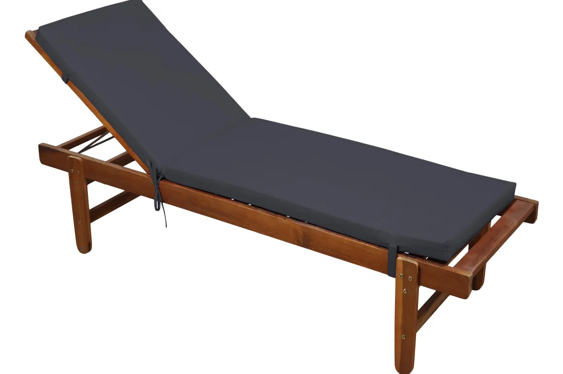 MATELAS BAIN DE SOLEIL DEPERLANT 60X190CM ANTHRACITE