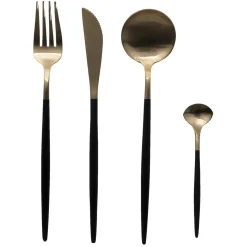 MENAGERE INOX 24 PIECES IDA OR