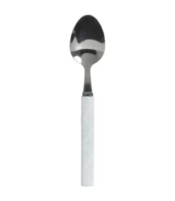 MENAGERE 24 PIECES GEO ET RANGE COUVERT BLANC