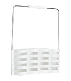 MENAGERE 24 PIECES GEO ET RANGE COUVERT BLANC