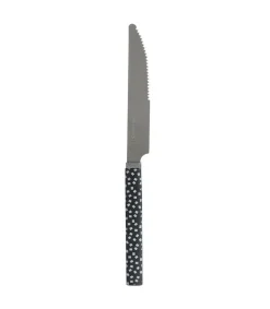 MENAGERE 24 PIECES GEO ET RANGE COUVERT NOIR
