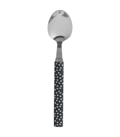 MENAGERE 24 PIECES GEO ET RANGE COUVERT NOIR