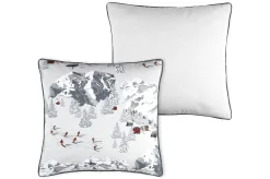 MERIBEL SAVOIE COUSSIN 50X50CM GRIS