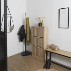MEUBLE A CHAUSSURE 3 PORTES KLAUS