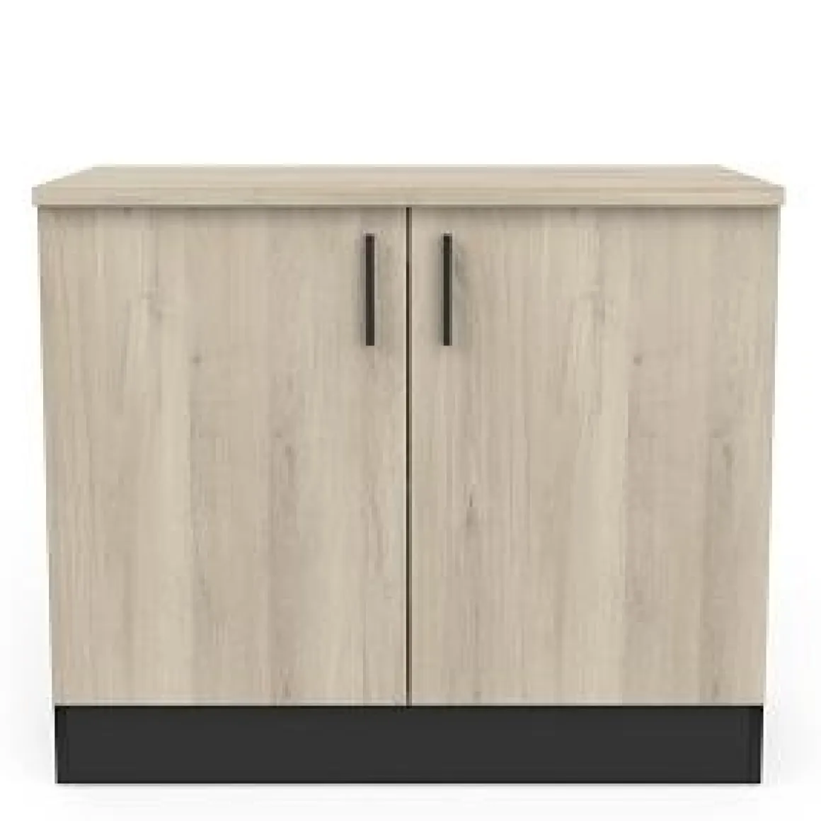 MEUBLE BAS 100CM 2 PORTES