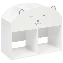 MEUBLE DE RANGEMENT OURSON D.56X30X64CM