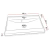 MEUBLE DE SALLE DE BAIN SUSPENDU MIROIR VASQUE C