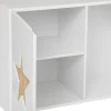 MEUBLE RANGEMENT ETOILE D.65X35X79.5CM