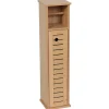MEUBLE RESERVE ET DEROULEUR PAPIER WC BAMBOU TRINIDAD