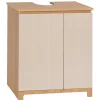 MEUBLE SOUS LAVABO 2 PORTES 1 ETAGERE RIVOLI