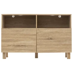 MEUBLE TV 2 PORTES NATUREL MIXUP