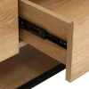 MEUBLE TV 3 TIROIRS ALDEA BEIGE D.160X50X40CM