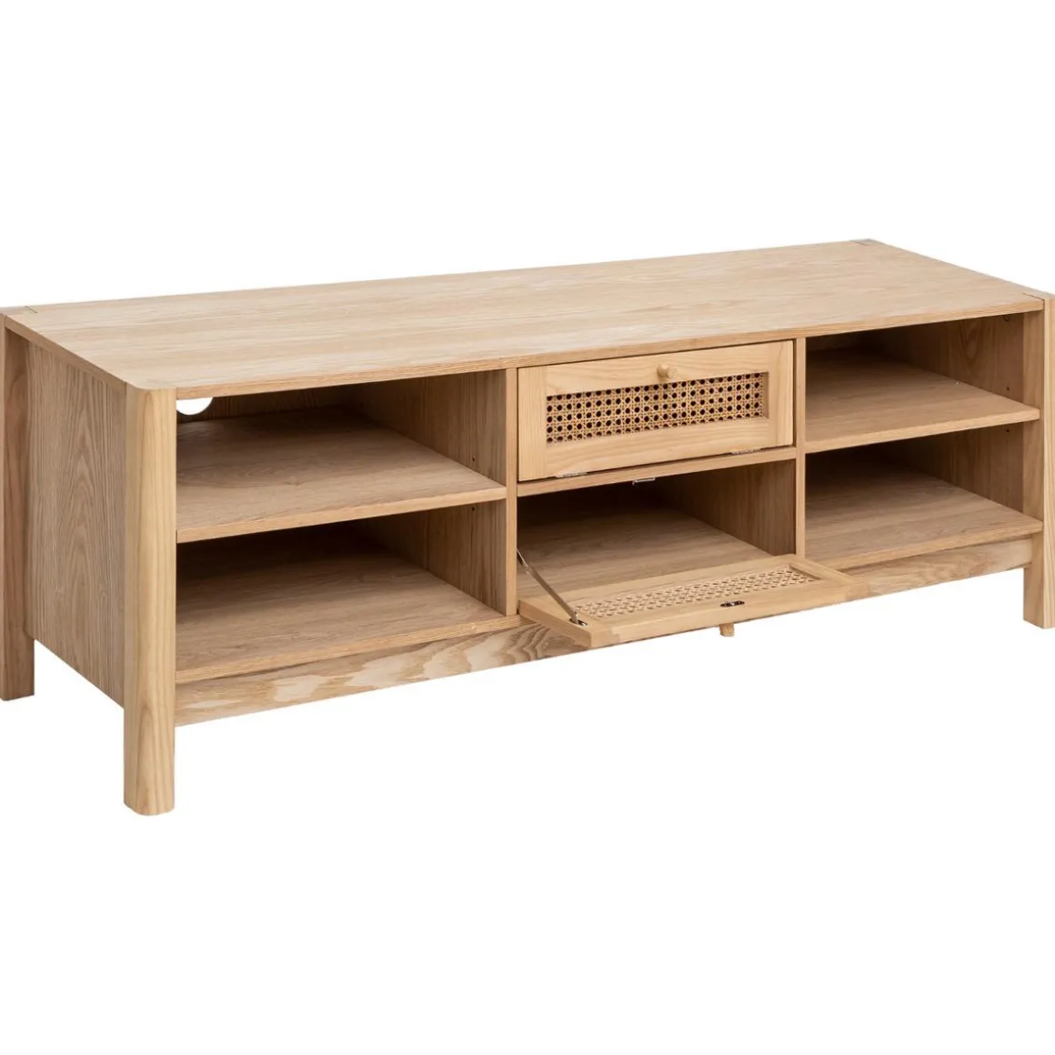 MEUBLE TV 2 TIROIRS CLAPET ARTY