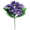 MINI BOUQUET DE VIOLETTES H18CM