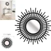 MIROIR BAMBOU D.50CM