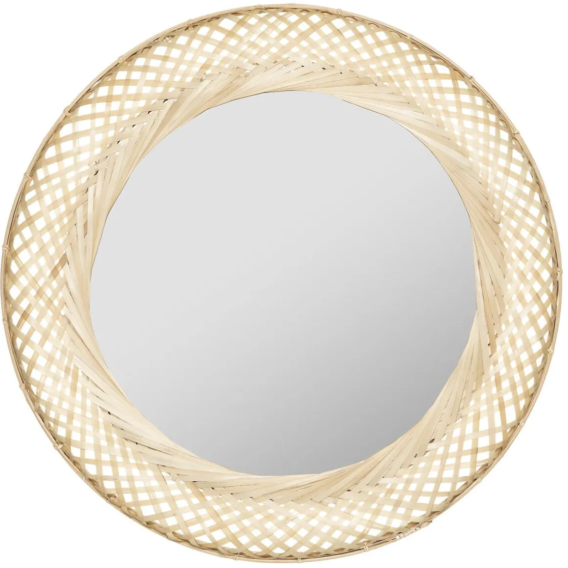 MIROIR BAMBOU LIBY D.70CM
