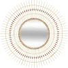 MIROIR BAMBOU PERLE FOLK D.76CM