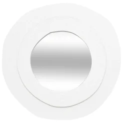 MIROIR BLANC EMILY D.25CM X3 PIECES