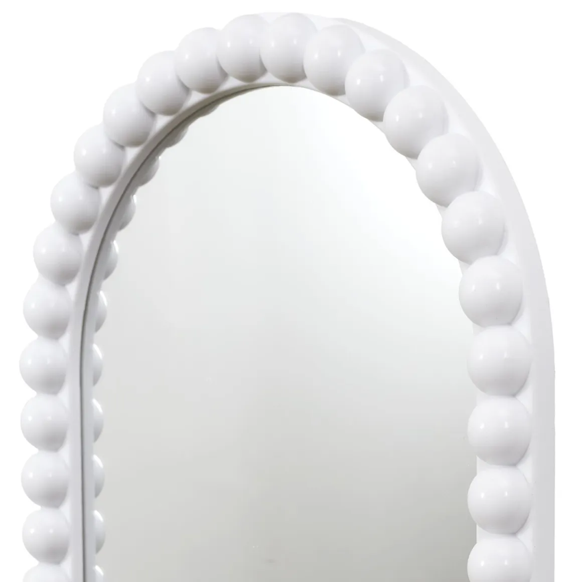 MIROIR CORFU BLANC H75CM X3 PIECES