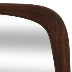 MIROIR KEIRA MARRON D.43X65CM