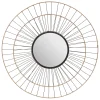 MIROIR METAL ALARA D.69.5CM