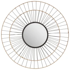 MIROIR METAL ALARA D.69.5CM