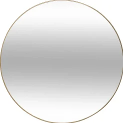 MIROIR METAL ALICE OR D.76CM