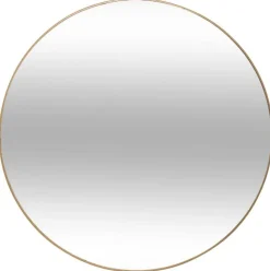 MIROIR METAL ALICE OR D.38CM