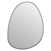MIROIR METAL ORGA ROSALIA D.55X75CM