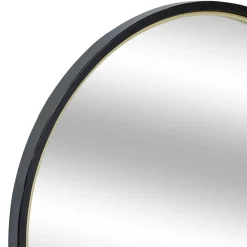 MIROIR METAL ROND JUSTIN D.48CM