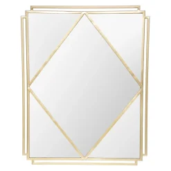MIROIR METAL SUITE D.54X68CM