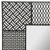 MIROIR METAL TEECO D.66X91.5CM