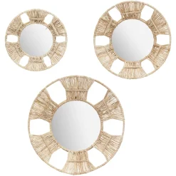 MIROIR ROSEAU LAURA D.20CM