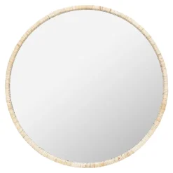 MIROIR ROTIN JESSY D.35CM