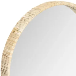 MIROIR ROTIN JESSY D.35CM