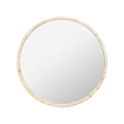 MIROIR ROTIN JESSY D.45CM