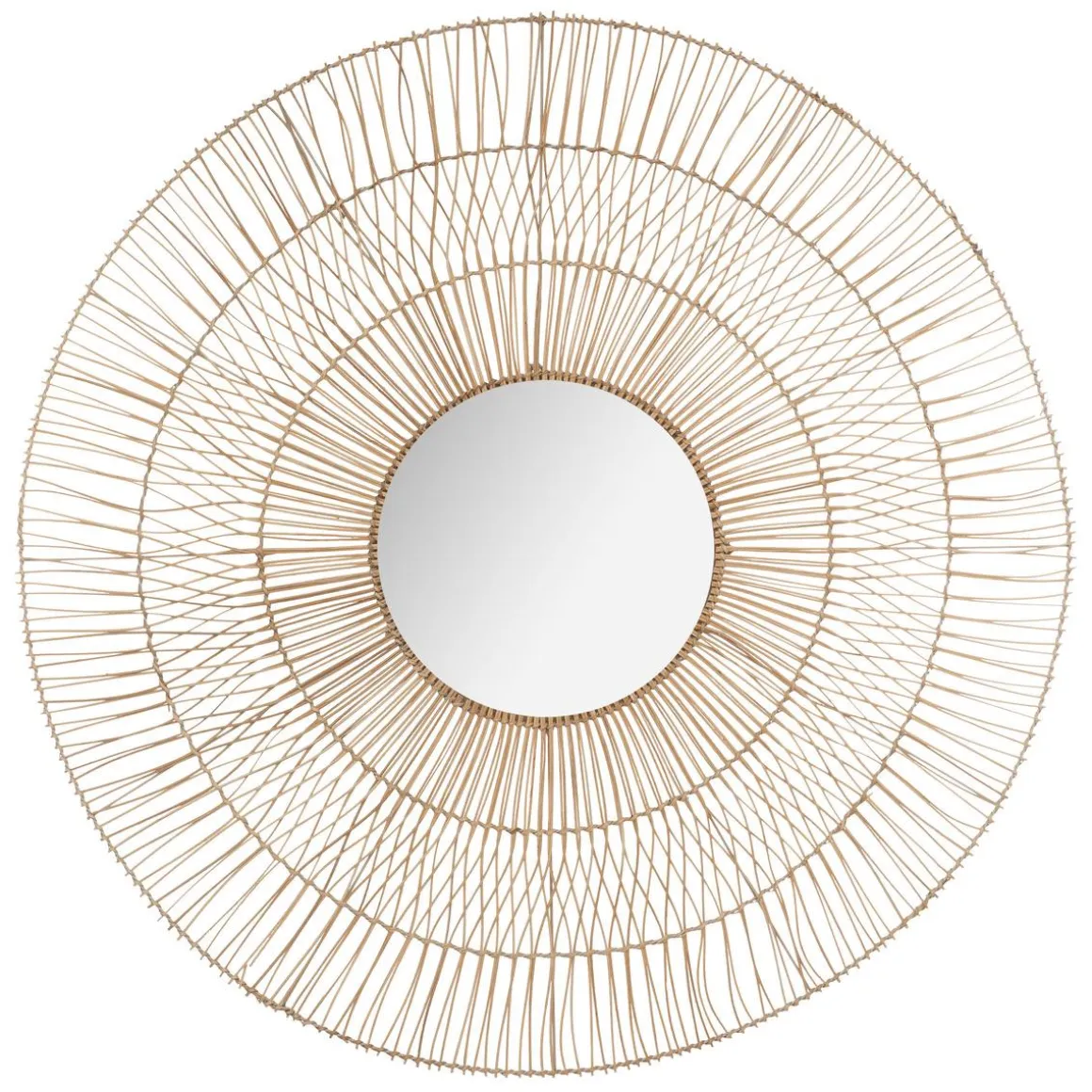 MIROIR ROTIN LONA D.110CM