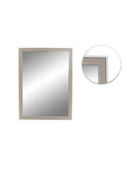 MIROIR SUSPENSION 40X50CM GRIS