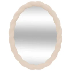 MIROIR TORSADE TESSA D.38X28CM