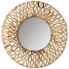 MIROIR TRESSE TERRE SAUVAGE D.45CM